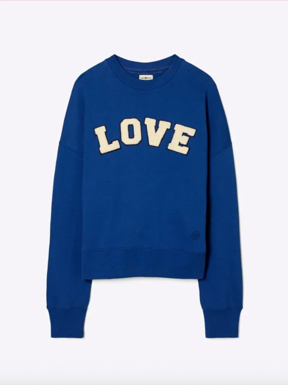 Tory Sport French Terry "LOVE" Crewneck
